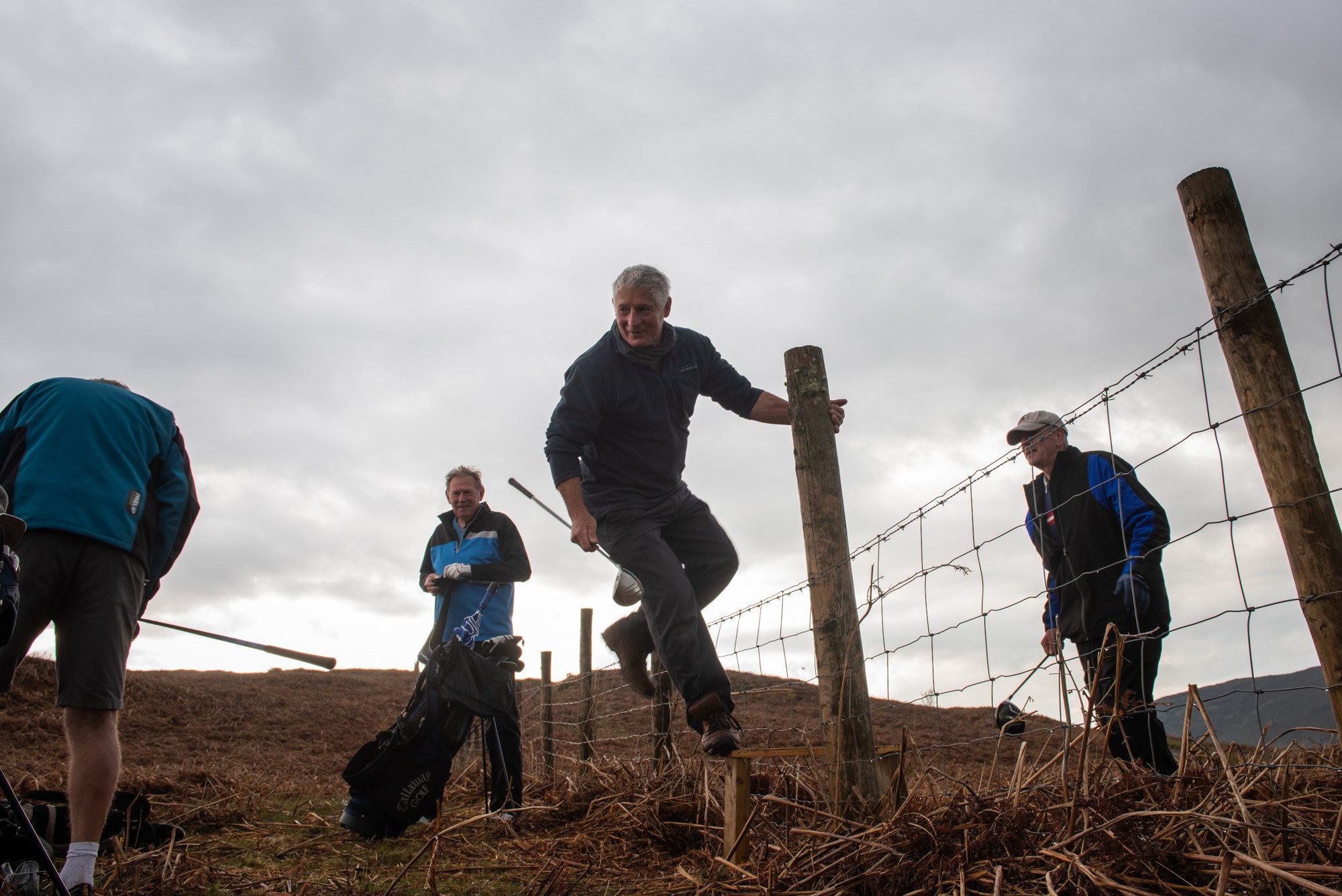 Philip Hatcher-Moore: Phil photographs curious golfers for NYT 